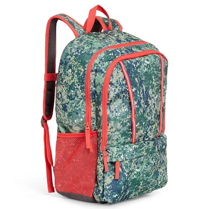 Lands' End Unisex Kids Large ClassMate Lightweight Durable Elementary School Backpack, Dusty Olive - color: Dusty Olive