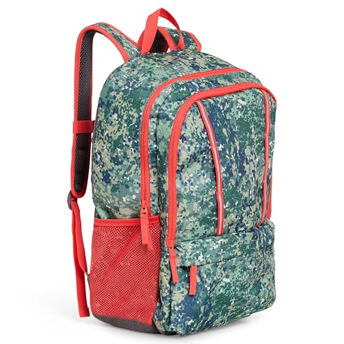 Lands' End Unisex Kids Large ClassMate Lightweight Durable Elementary School Backpack, Dusty Olive - color: Dusty Olive
