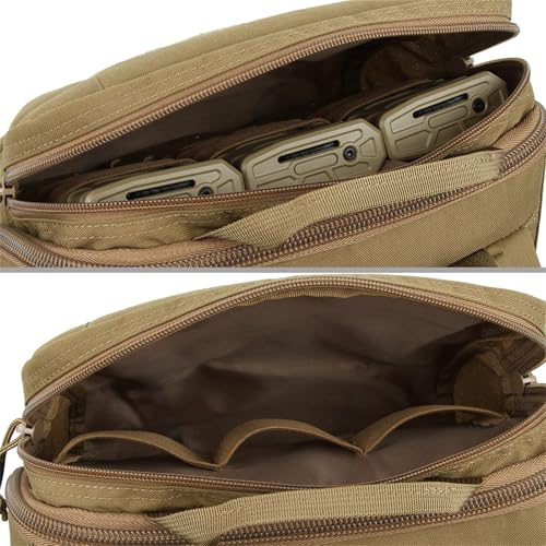 EXCELLENT ELITE SPANKER Medical Backpack Tactical Knapsack Outdoor Rucksack Camping Survival First Aid Backpack（Coyote Brown - color: Coyote Brown