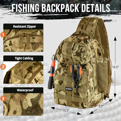 PLUSINNO Hiking bags,Hikinf backpack with multiple pockets and tactical gear for the outdoors,Thanksgiving gift,Christmas gift, New Year's gift