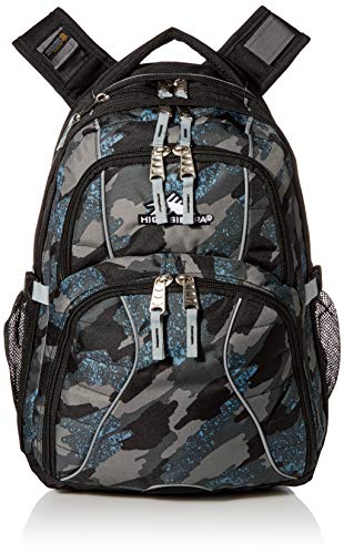 High Sierra Swerve Laptop Backpack, Graffiti/Black/Ash, One Size - color: Graffiti/Black/Ash
