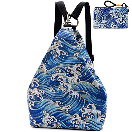 Black Butterfly Premium Backpack for Women, Bohemia Style Fashion Casual Daypack Backpack, Small Backpack Purse (13-blue Plus) - color: 13-blue Plus