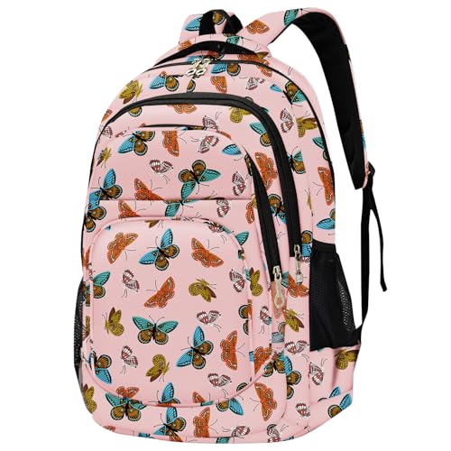 rickyh style School Backpack Travel Bag for Men & Women Lightweight College Back Pack with Laptop Compartmen - color: 07fhd