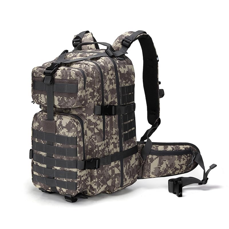 Camo hunting backpack，small tactical backpack, military backpack for men， camping backpack, 3-day bag(Acu Camo) - color: Acu Camo