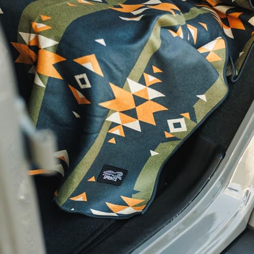 Sprints Athletic Running Towel, Full-Sized, Car Seat Cover - Performance Microfiber (Steppes Frontier) - color: Steppes Frontier