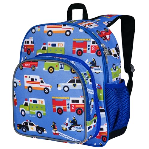 Wildkin 12 Inch Toddler Backpack for Kids, Heroes - color: Heroes, size: 12 x 10 x 4.5 inches