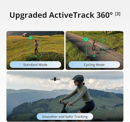 DJI Mini 5 Pro Fly More Combo Drone with RC 2 Controller, 3 Batteries, Drone with Camera, ActiveTrack 360°, 225° Gimbal Rotation + 128GB microSD Card + Backpack + Landing Pad Bundle