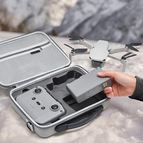 Tomat MINI 4K Carry Case Portable Travel Bag for DJI MINI 4K /Mini 2 SE Fly More Combo Accessories | Portable Travel Bag Storage 1*Charging Hub, 3*Batteries,1*Mini 4k Drone,1*RC-N1 Remote Controller Accessories