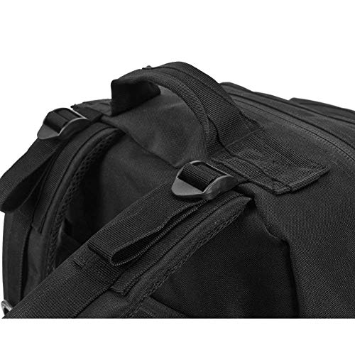 REEBOW GEAR Military Tactical Backpack Large Army 3 Day Assault Pack Molle Bag Backpacks - color: Black