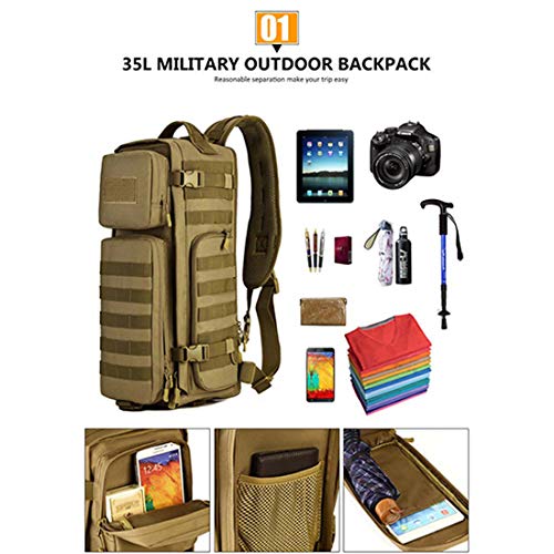 Hiking Backpack Outdoor Mountaineering Tactical Backpack Chest Sling Rucksack Multifunction Molle Military Bag Man Shoulder Bags