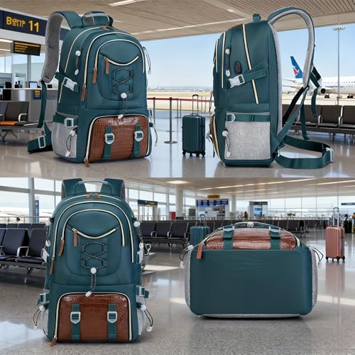 Spacious And Lightweight Outdoor Travel Backpack Featuring a Shoe Compartment - Ideal for Hiking, Camping, And (blue) - color: Blue