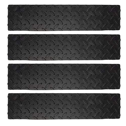 4" X 17-1/2" Self-Adhesive Non-Slip Rubber Safety Step