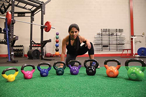 Body Solid Vinyl Coated Kettle Bell Set - size: 125.0 Pounds