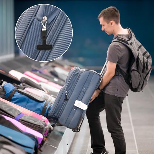 Suncalla 6pcs T-Latch Zipper Pulls Heavy Duty Zipper Pulls Clippable Replacement Zippers Pull for Backpack Luggage Freezer Bag Sports Equipment