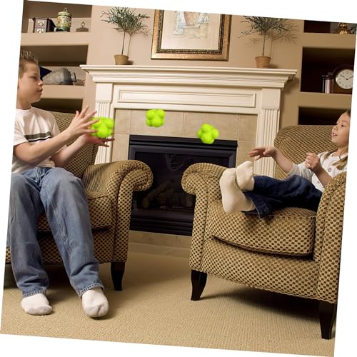 VANZACK 6pcs Hexagonal Reaction for Agility Training Exercise for Hand-Eye Coordination Sports Training and Improvement All Ages
