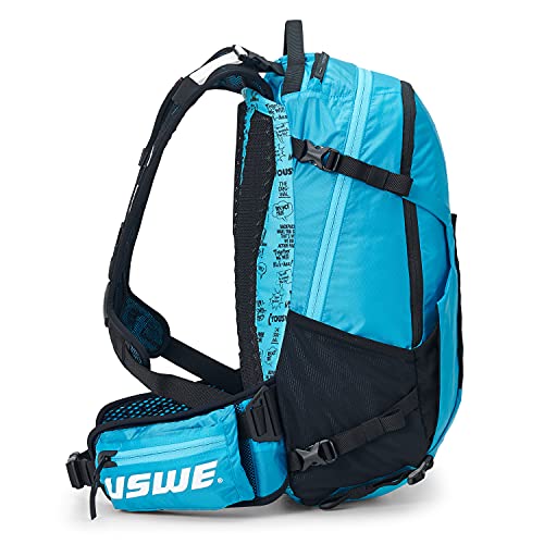 USWE Shred 25L Backpack, a High End Daypack for MTB, E-MTB, Mountain Bike, Blue - style: 25l Blue