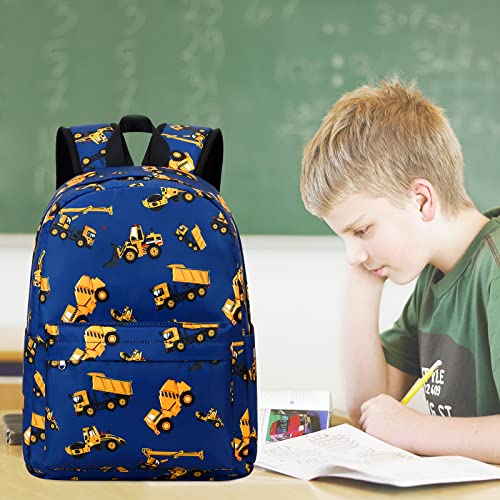 CAMTOP Preschool Backpack for Kids Boys Toddler Backpack Kindergarten School Bookbags (Engineering Navy) - color: Engineering Navy