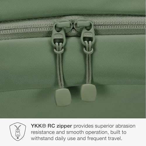 Traveler's Choice Iria 20L Backpack for Women, Water Resistant Travel Bag Daypack, Work, College, Business, Commuter, Green, Carry-on Laptop Backpack - color: Green