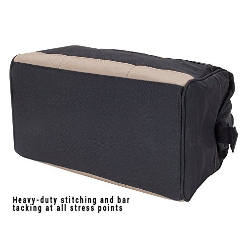CLC Custom Leathercraft 1165 Large BigMouth Bag, 22 Pocket - size: Large BigMouth Bag with 22 Pocket