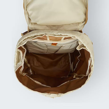 The North Face Terra 65 Backpack - Unisex Hiking Pack, Cinch-Top Opening with Zipper, Pole & Ice Axe Attachments, Utility Brown/Khaki Stone, Small/Medium - color: Utility Brown/Khaki Stone, size: Small-Medium