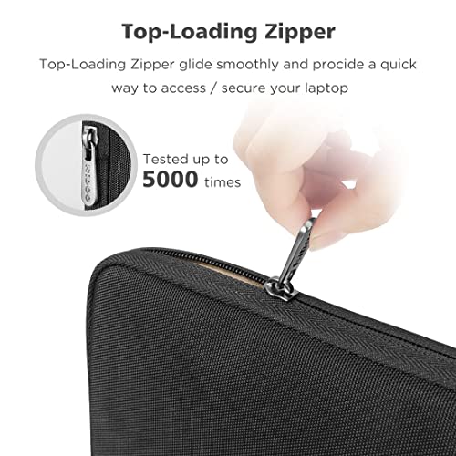 NIDOO 11 Inch 13 Inch Laptop Sleeve Computer Carrying Case Bag for 13" iPad Pro M2 M4 / 13" iPad Air M2/ 13" Surface Pro 10 9 8 7 X/ 13" MacBook Pro Air/12.7" Lenovo Tab P12 / 13.4" XPS 13 Plus, Black - color: Black, size: 11.6 Inch / 12 inch New MacBook