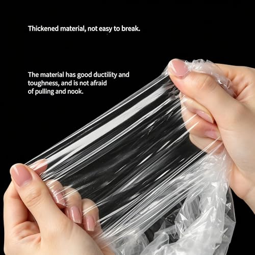 33PCS Disposable Bag Cover for Airplane Under Seat - Backpack Rain Cover, Fit for 25-60L, for Hiking, Air Travel, Commuting
