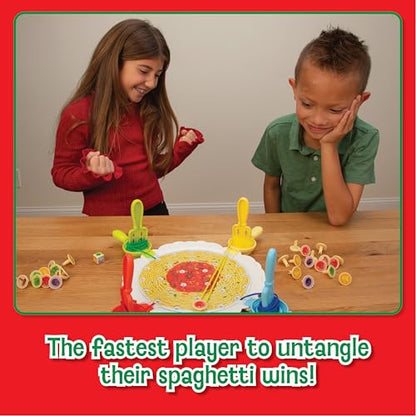 Ready Set Spaghetti Board Game – Kids Games, Family Game, Multi-Player, Board Games for Family Night, Preschool Toys, Hand-Eye-Coordination Game, Ages 6+ - style: Ready Set Spaghetti