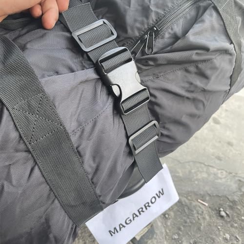 MAGARROW 2" Utility Luggage Straps with Buckle Adjustable, 4-Pack (Black, 2 in x 3.2 ft) - color: Black, size: 2 in x 3.2 ft