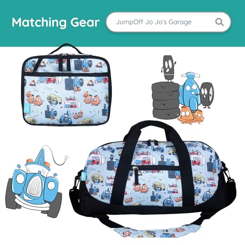 Wildkin Jo's Garage 15 Inch Backpack - color: Blue