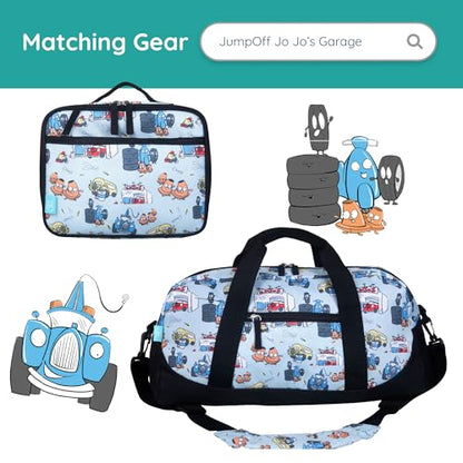 Wildkin Jo's Garage 15 Inch Backpack - color: Blue