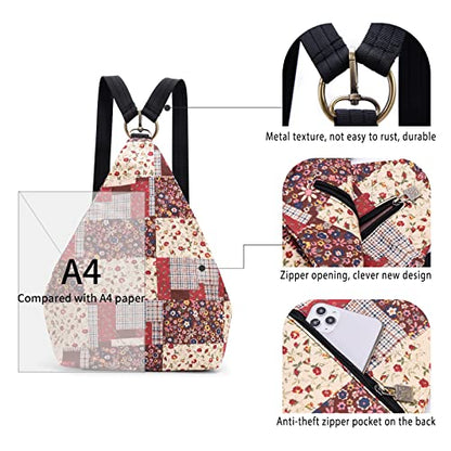 Black Butterfly Premium Backpack for Women, Bohemia Style Fashion Casual Daypack Backpack, Small Backpack Purse (26-red) - color: 26-red