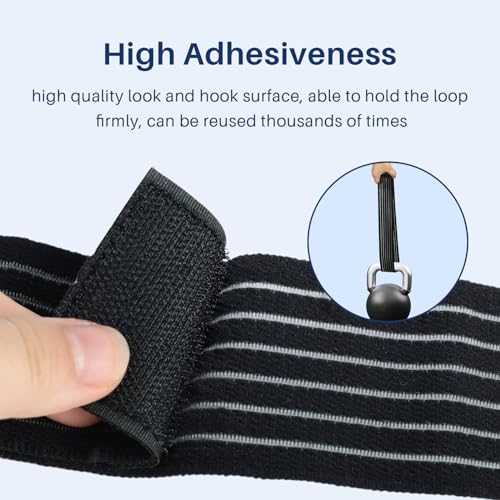 Comfytemp Ice Pack Strap, Stretchable, Reusable, 27.6 x 2 in, 1pc, Ice Belt Extender Strap, Elastic Hook and Loop Extension Strap Adds Length to Most Ice Packs, Multiple Uses - size: 27.6 x 2 in