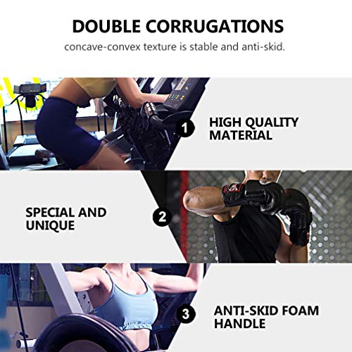 Wakauto Push Up Bars Strength Training - Push Up Bars Pushup Stands Handstand Bars, Non-slip Parallettes Bars for Strength Training and Calisthenics - Home Gym Workout Fitness Machines