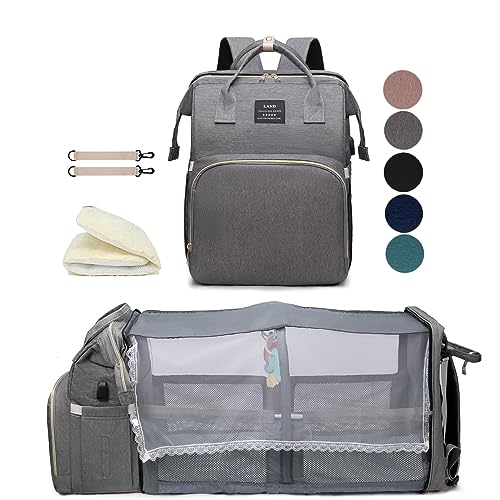 houscly Diaper Bags Backpack for Baby Boy : Large Baby Bag for Boys Girls Mom Toddler Women Men Dad Big Travel Newborn Essential Baby Registry Search Must Haves Grey - color: Grey