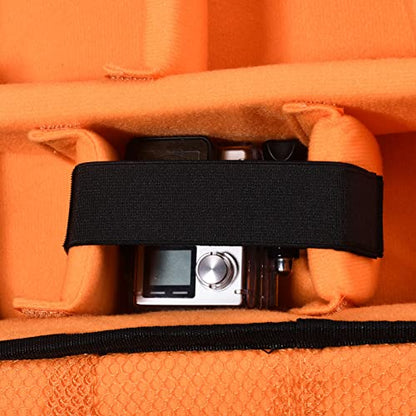 Pack of 3 Sizes Hook and Loop Straps/Fastener for Securing Items in the DSLR SLR Camera Backpack/Insert Bag/Video Bag