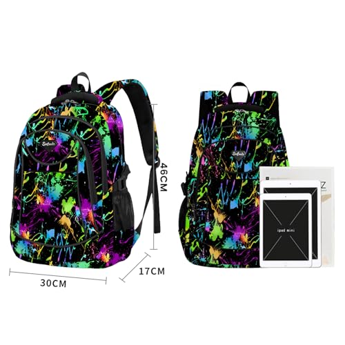 Casual Lightweight Backpacks for Boys & Girls, School Bookbags, 15 "Laptop Backpack, Travel Bag - color: 2111czi