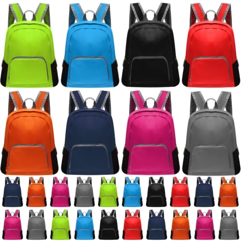 Patelai 48 Pcs 17" Backpacks in Bulk for School Kids Wholesale Bookbags Lightweight Back Pack for Girls Boys Outdoor Travel(Stylish Color) - color: Stylish Color