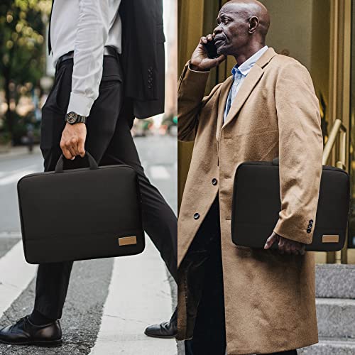 bagasin 14 Inch Laptop Sleeve Case Computer Bag for MacBook HP Lenovo Dell ASUS Acer Chromebook - color: Black, size: 14