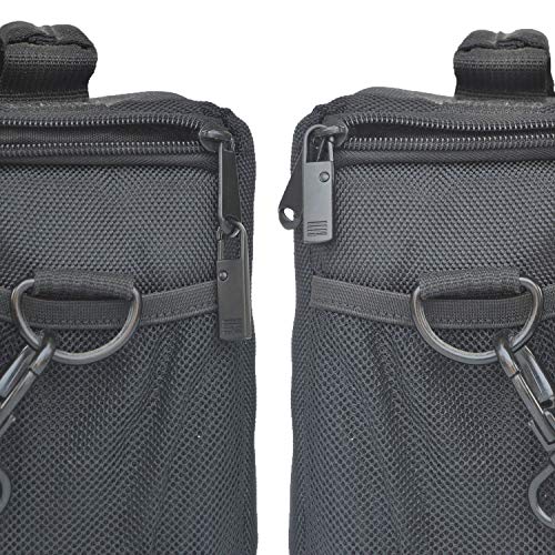 Zipper Pull Tab Replacement Luggage Backpack Zippers Extender Metal Tag Handle Mender Fixer Repair for Suitcase, Bag