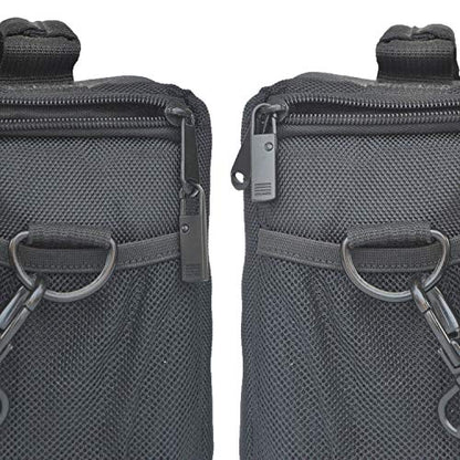 Zipper Pull Tab Replacement Luggage Backpack Zippers Extender Metal Tag Handle Mender Fixer Repair for Suitcase, Bag