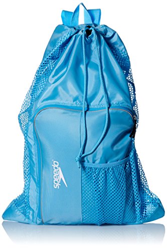Speedo Unisex-Adult Drawstring Deluxe Ventilator Mesh Equipment Bag - color: Blue Grotto