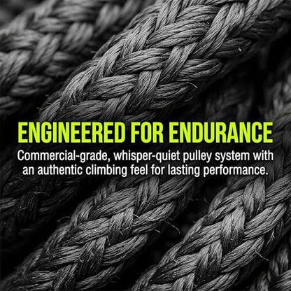 Adjustable Endless Rope Trainer | Resistance Pulley System for Home Gym | Durable Nylon Closed-Loop Rope | Versatile Suspension Trainer for Strength & Cardio