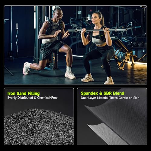 Weighted Vest, Weighted Vest for Women Men, 5lb/10lb/15lb/20lb/25lb/30lb SGS Certified Weight Vest with Pocket Reflective Strips Adjustable Buckle Straps for Walking Running Strength Training Cardio Workout - size: 5lbs
