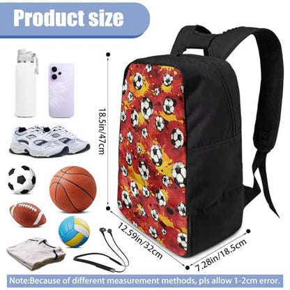 Basketball Backpack With Separate Ball Compartment And Shoes Fit Basketball Volleyball Football - color: Soccer