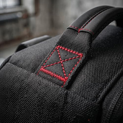 Travel BackpackWaterResistant Large LaptopBackpack with Shoe CompartmentMulti-Pocket Carry On Backpack for Business Work Trip - color: Black