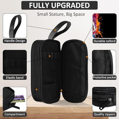 School Backpack for Boys - 4pcs Ameriacn Football Boys Backpack with Lunch Box and Pencil Case for Kids Children Teens Elementary Middle School - Students Bag for Ages 6-18,17″Bookbag Travel Back Pack - color: American Football-05-backpack Set