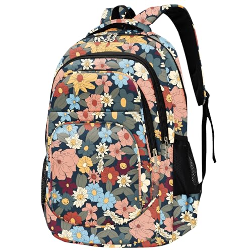 rickyh style School Backpack Travel Bag for Men & Women Lightweight College Back Pack with Laptop Compartmen - color: 07zhua