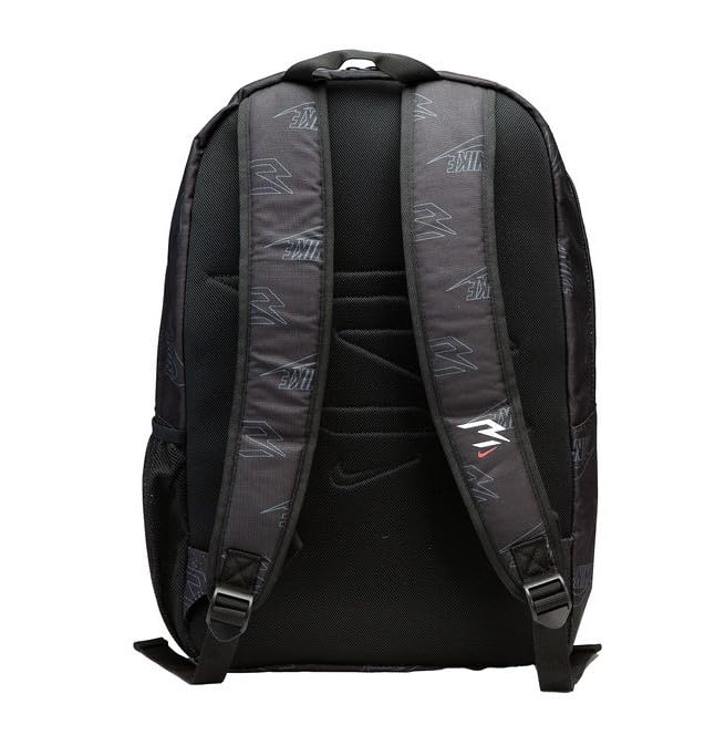 Nike 3 Brand Graphic Print Backpack – Black/Red – One Size (30L)