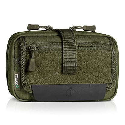 Savior Equipment IFAK Buddy Tactical First-Aid Kit Rip Away MOLLE Pouch Emergency EMT Utility Organization Medical Supply Carrier Outdoor Survival Travel Bag, Attach to Backpack/Belt Loop - color: Olive Drab Green