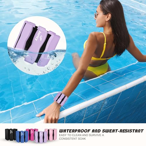 Ankle Wrist Weights for Women Men, One Pair of 2lbs/3lbs/4lbs Adjustable Arm & Leg Weights Silicone Wearable Weighted Bracelet for Pilates Yoga Walking Running Home Gym Fitness Strength Training Weight Loss Exercises Physical Therapy Dance Swimming Water